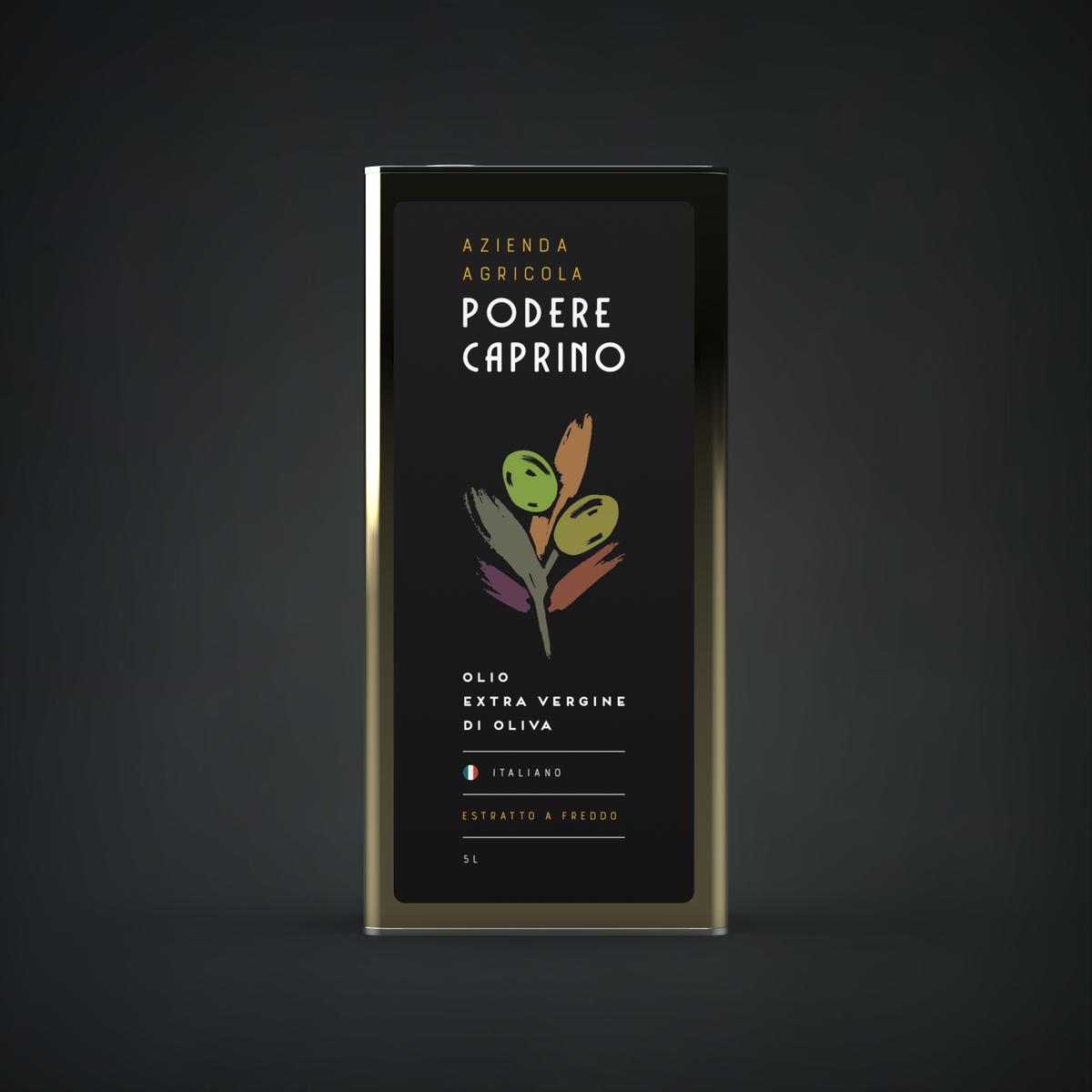 5 Litri - Lattina Olio Extravergine di Oliva