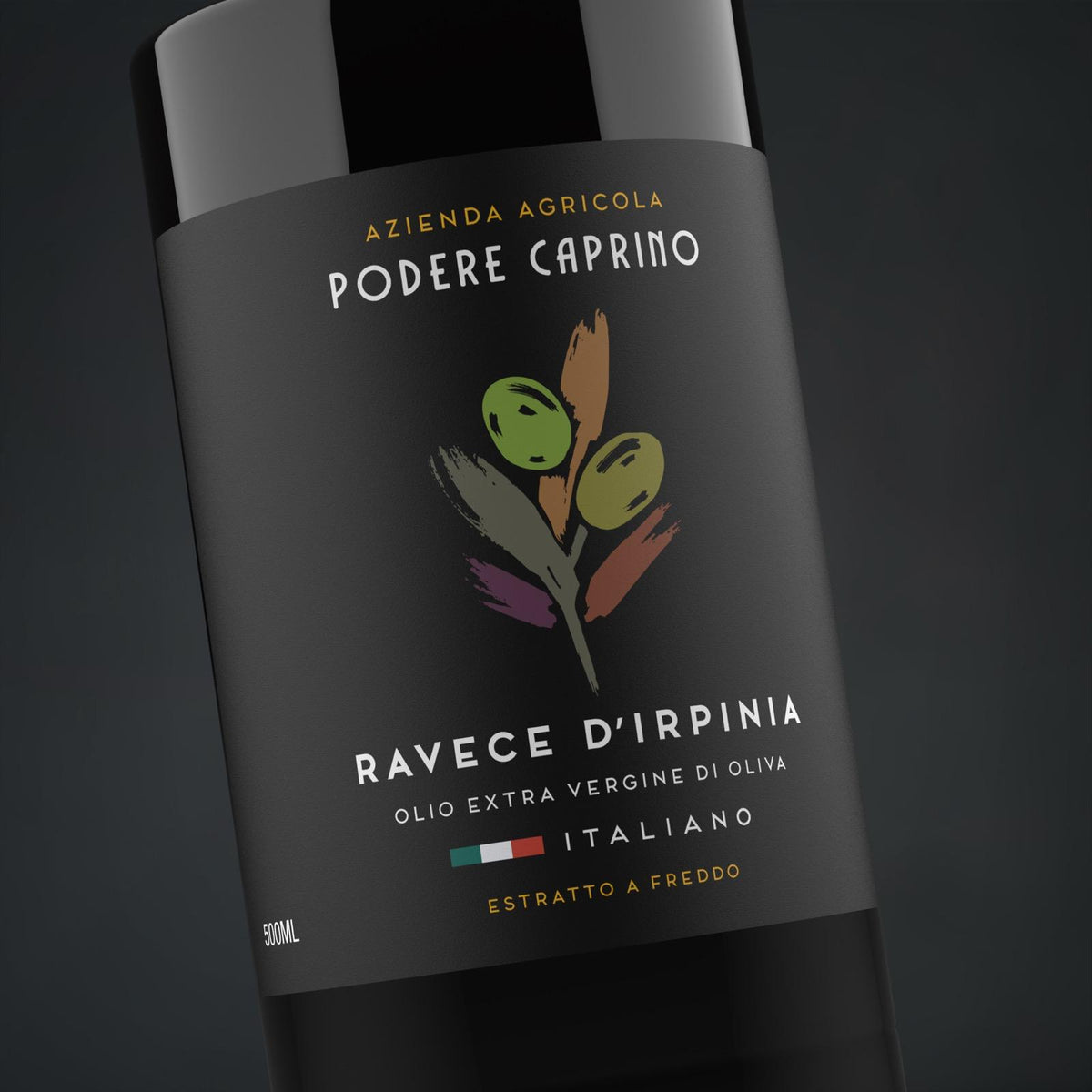 500 ml – Olio Extravergine di Oliva Ravece Monovarietale Biologico – Campagna 2025/2026
